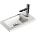 Раковина накладная Belbagno BB-400-PM-LVB 40см