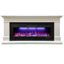 Каминокомплект Inter Flame Турин + FreeSpace 55 белый 1700Вт
