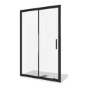 Душевая перегородка Good door Cofe КФ00013 140x190см черный профиль
