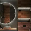 Зеркало для ванной Auramira d80601Lam с подсветкой 60x80см