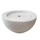 Декоративный фонтан Glq 1417 50.5x24.5x24.5 см цвет серый кабель 5 м