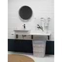 Столешница в ванную Leman 6.ST1000.YB.28.3 100x50см МДФ цвет белый