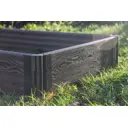 Грядка из ДПК Еврогрядка Rumex 1200x800x225 мм