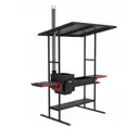 Печь-мангал Grillver Искандер 360 Инклайн Эйр сталь толщина 3 мм 119x211.50x247 см