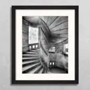 Картина в раме Postermarket "Лестница" 33x40 см