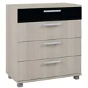 Комод Гк Аквилон JAGGER 3D2S 4 ящика 80x45x89 Плита ДСП цвет кашемир