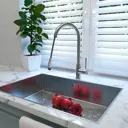 Смеситель для кухни Esko line EL_K30 вытяжной излив 26 см цвет хром