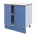 Напольный шкаф Нокса Феликс 62x15x82 см ЛДСП цвет голубая лагуна