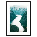 Постер в рамке Дом Корлеоне Норвежские фьорды 07-0877-50x70