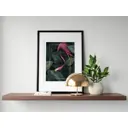 Постер ПростоПостер Фламинго в золотой рамке 733296347431, 50x70 см