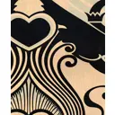Флизелиновые обои Graham & Brown черные 17813 0.52 м