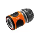 Коннектор с аквастопом Gardena 1/2" d 13 мм