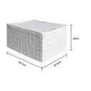 Коробка для хранения с крышкой Konsensa 54.5x38.5x29 см полиэстер цвет разноцветный