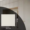 Дверь для шкафа Лион Байонна 39.6x38x1.9 см МДФ цвет латте