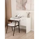 Туалетный стол Formula мебели 110x78x48 см цвет белый