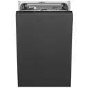 Встраиваемая посудомоечная машина Smeg ST4523IN 397232 44.6 см 8 программ цвет черный