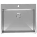 Мойка для кухни Reflexion Iseo RX2260SS 50x60 см глубина чаши 18.50 см нержавеющая сталь цвет полированная сталь