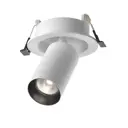 Светильник точечный встраиваемый светодиодный Maytoni Focus led C071cl-7w4k-wb под отверстие 85 мм 7 Вт нейтральный белый свет цвет черный