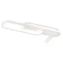 Светильник настенно-потолочный светодиодный AMBRELLA LIGHT FL5108 Comfort 18 м² теплый белый свет цвет белый