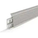 Плинтус напольный Деконика Ясень серый 85x22x2200 мм 6 шт с фурнитурой
