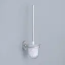 Ёрш для унитаза с подставкой настенный «Нео» цвет хром