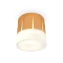 Светильник точечный накладной Ambrella light Xs8121010 2 м² цвет золотистый