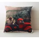Декоративная подушкаZaberite Машина с подарками Новый год 00737, 40x40 см