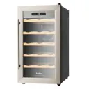 Винный шкаф Tesler 34.5x64.5x50.80 см цвет светло-серый WCV-182