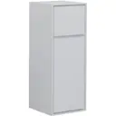 Пенал для ванной Aquanet Милан малый 35 цвет белый глянец