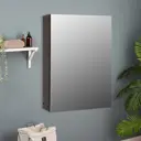 Шкаф зеркальный подвесной Alterna 40 15x40x58 см цвет венге