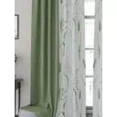 Комплект штор Comfy way Базовая коллекция CW905059260-260 на шторной ленте 260x150 см цвет зеленый