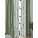 Комплект штор Comfy way Базовая коллекция CW905059240-240 на шторной ленте 240x150 см цвет зеленый
