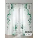 Тюль Comfy Way Алоуна - 163 CW580163-240 150x240 см на шторной ленте цвет белый 2 шт