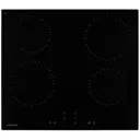 Электрическая варочная панель Krona Zauber 60 BL TK КА-00005756 59 см 4 конфорки цвет черный