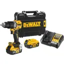 Дрель-шуруповерт аккумуляторная бесщеточная ударная Dewalt DCD805P2T, 18 В Li-Ion 2x5 Ач