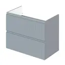 Тумба под раковину Итана Kate 4657810336612 подвесная 78.20см цвет green wood
