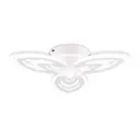 Люстра потолочная светодиодная Ambrella light Fa4545 с пультом управления 10 м² нейтральный белый свет цвет белый