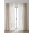 Тюль Comfy Way Алоуна - 69 CW580069-240 150x240 см на шторной ленте цвет белый 2 шт