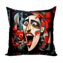 Подушка декоративная Zaberite Веселый клоун Пикассо 7029, 40x40 см