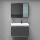 Комплект мебели Ceruttispa MAIELLA 60 10036 с зеркальным шкафом 60см