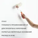 Грунтовка глубокого проникновения Alin 3кг прозрачный