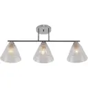 Люстра потолочная Reluce Нет 01529-0.3-03 cr 3 лампа 9 м² цвет хром