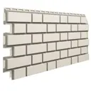 Фасадная панель Технониколь Клинкер 1000x420x18мм слоновая кость 0.42м²