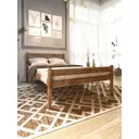 Кровать Топчанъ Винтаж 90 x 88 x 200 см массив сосны цвет сосна; обожженный; брашированный