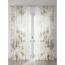 Тюль Comfy Way Алоуна - 68 CW580068-240 150x240 см на шторной ленте цвет бежевый 2 шт