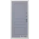 Входная дверь Diva Line 40 УТ-00075005 960x2050см правая цвет графитовый серый