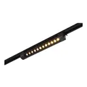 Трековый светильник линейный светодиодный St luce St367.436.10 10 Вт однофазный 4 м² цвет черный