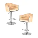 Барный стул Dobrin Marcel lm-9692 55x110x49 см цвет бежевый 2 шт