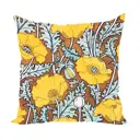 Подушка декоративная Zaberite Золотые маки Моррис 3801, 40x40 см