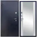 Входная дверь Diva 510 205x86см левый цвет Д15 белый софт/титан темный с зеркалом